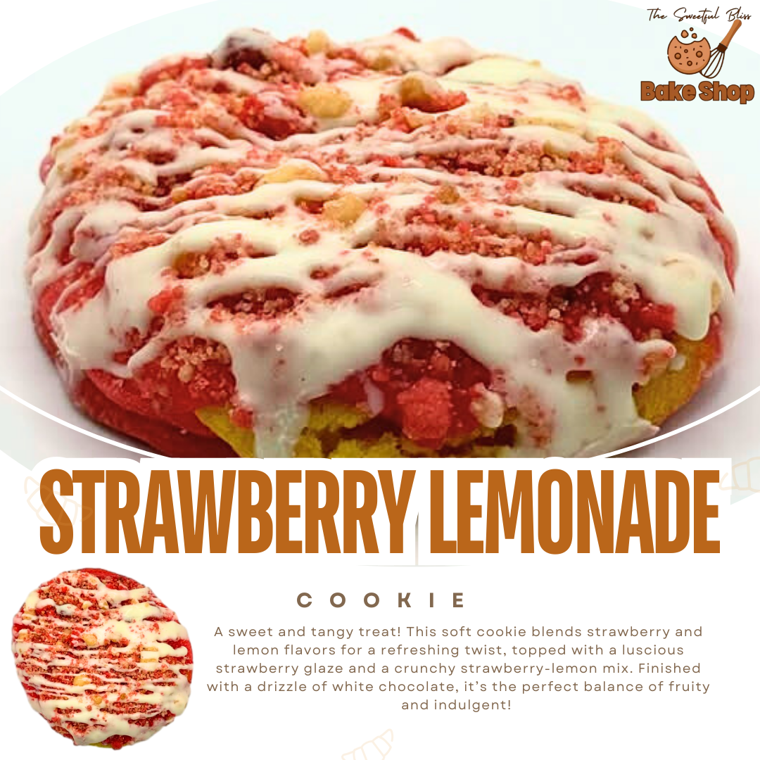 Strawberry Lemonade Cookie