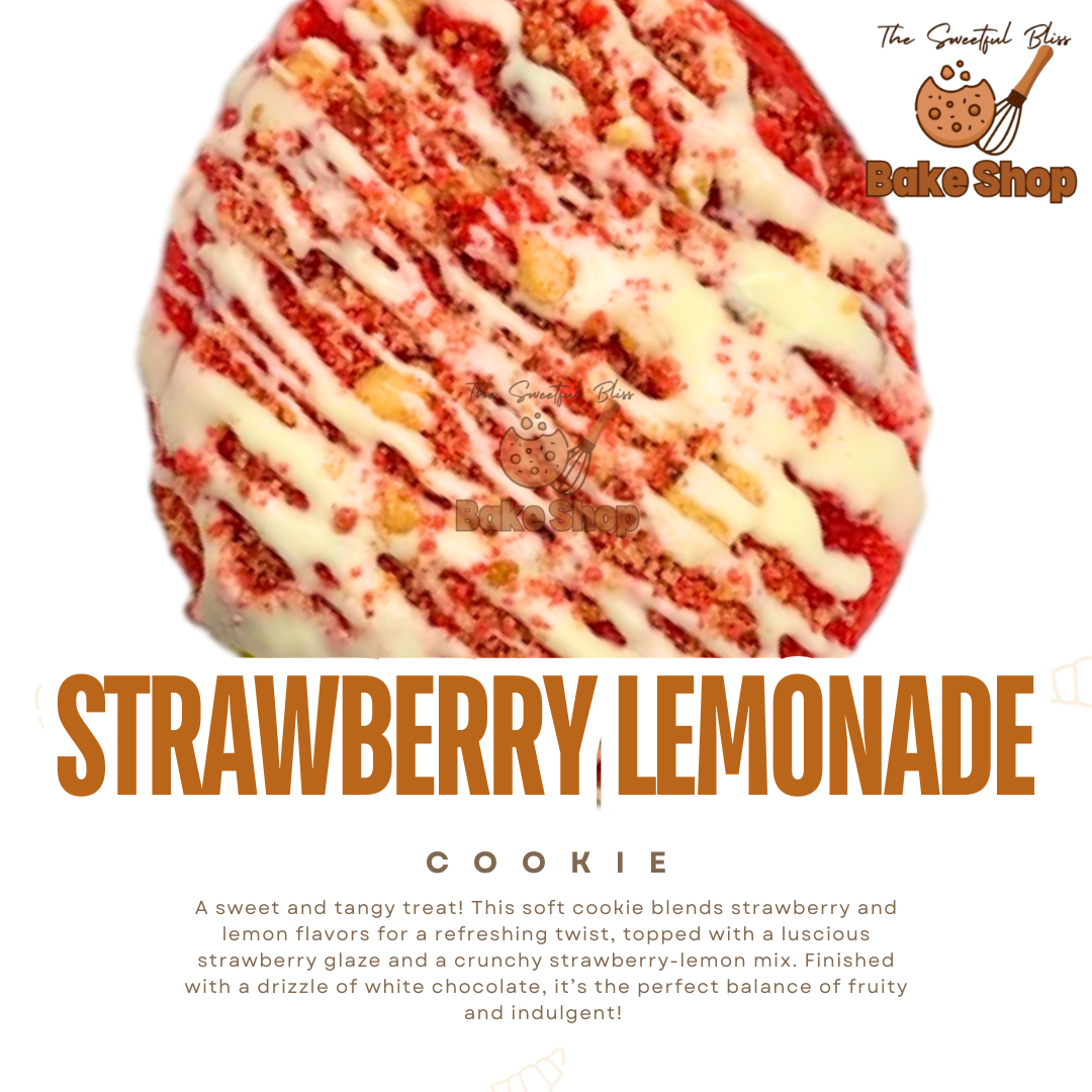 Strawberry Lemonade Cookie